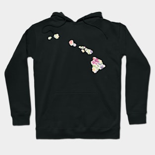 Hawaii Silhouette Florals Hoodie